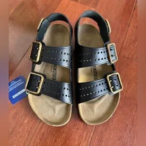 Birkenstock | Shoes | Birkenstock Men Leather Milano Bold  display picture 1